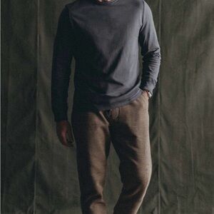 Taylor Stitch Apres Pant in Cypress sashiko